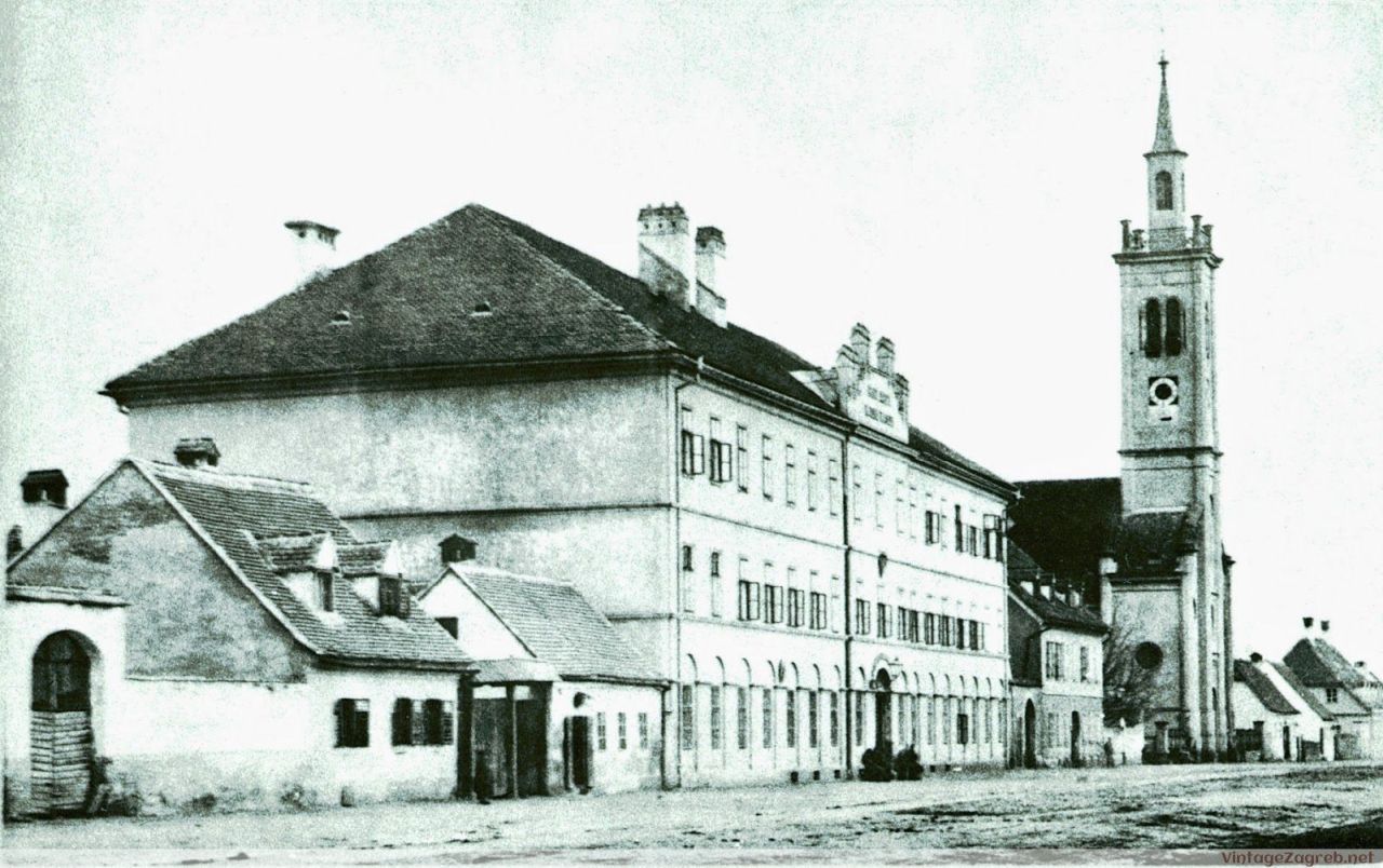 Crkva sv. Petra, Vlaška ulica, oko 1874. godine